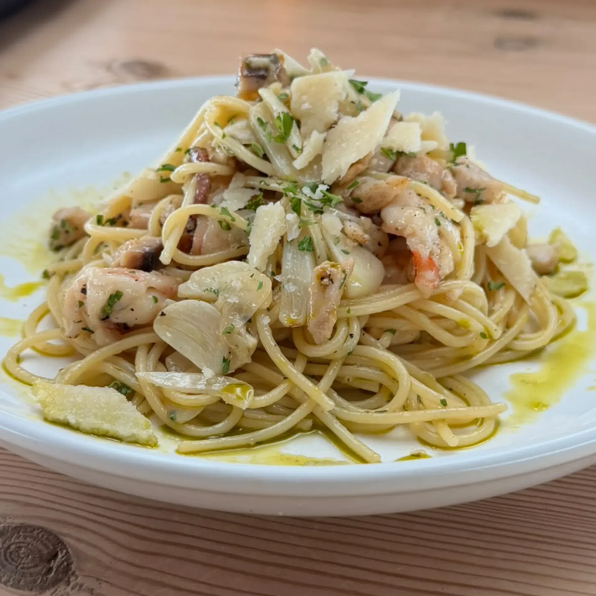 Seafood Aglio e Olio